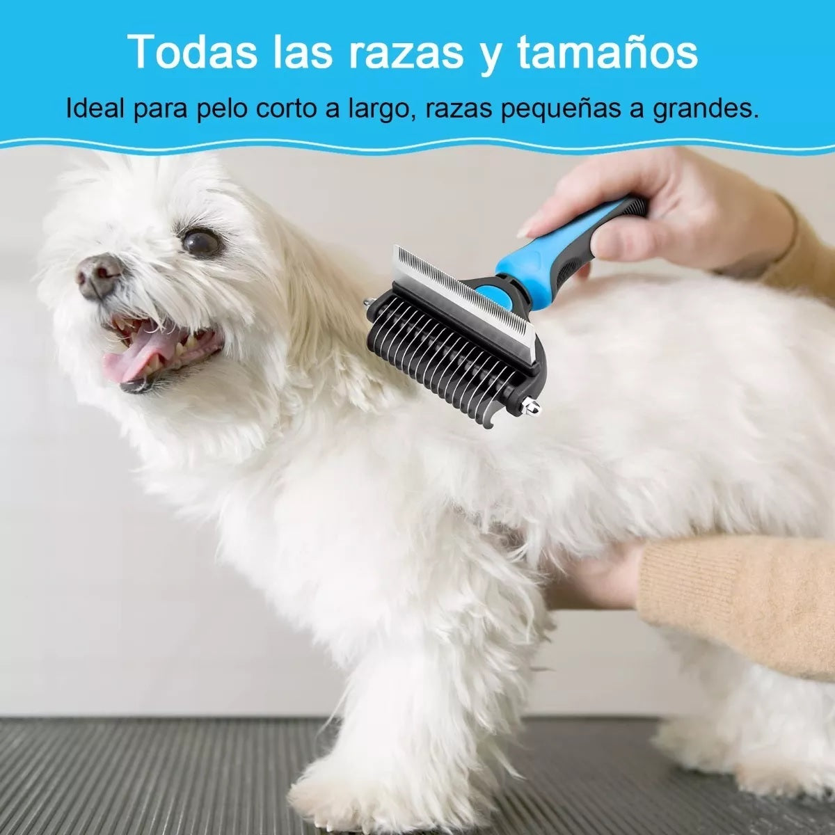 Cepillo 2 en 1 Huellas Yacco